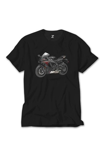 Z zepplin Μαύρο T-shirt Yamaha Yzf-r1