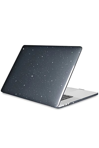 TEKNETSTORE Macbook Air 13.3 Inç M1 Çip Uyumlu A2337 A2179 A1932 Simli Şeffaf...