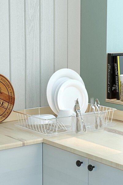 Teknotel Tek Katlı Bulaşıklık Tabaklık Krom Kb003