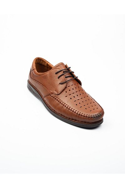 Polaris 106871 Pantofi casual pentru bărbați din piele maronie