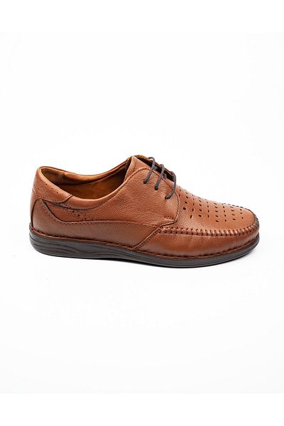 Polaris 106871 Pantofi casual pentru bărbați din piele maronie