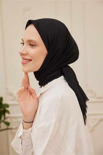 Şalland Bamboo Scarf Black