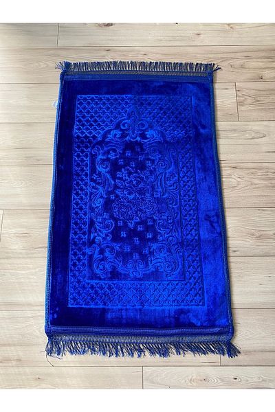 Sarar Luxury Home - Gift Dowry Prayer Rug with Palace, Thick Soft Plush, Non-Slip Base