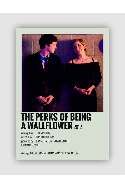 The Perks Of Being A Wallflower Film Info Card Wall Poster