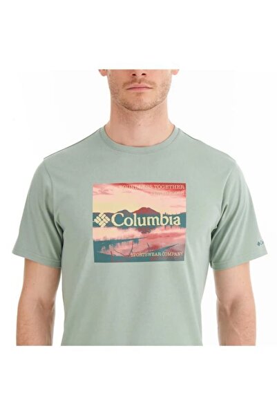 Columbia Csc M Natures Palette Ss Tee Erkek Kısa Kollu Tişört Cs0314-350