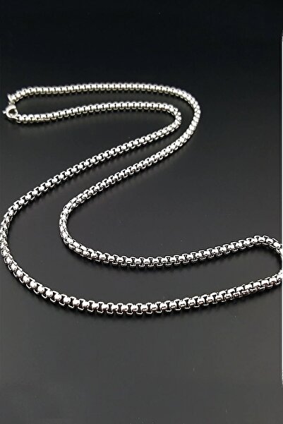 Herşey Nota سلسلة محبوكة من الفولاذ المقاوم للصدأ 316 لتر 60 سم