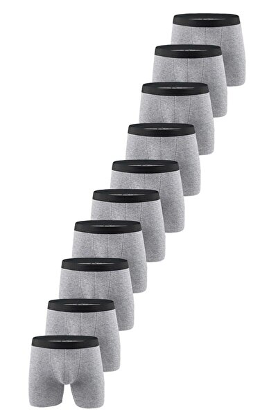 BLACK SWALLOW Boxeri din bumbac Lycra pentru bărbați, pachet de 10