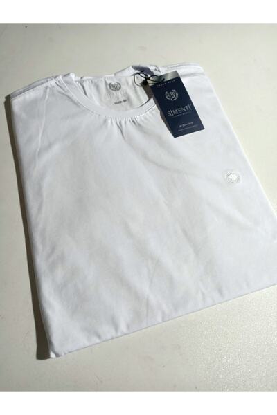 SİMENTİ Tricou Regular cu decolteu