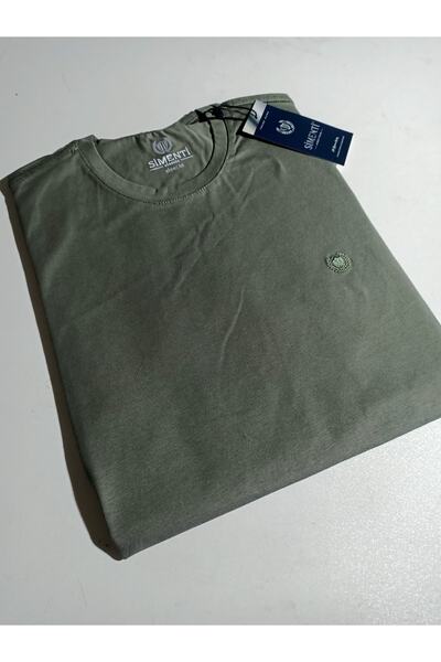 SİMENTİ Tricou Regular Crew Deck