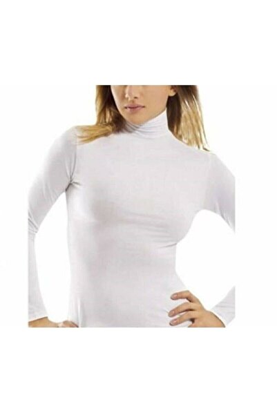 NACAR STORE Women's Long Sleeve Full Neck Lycra Combed Cotton Bodysuit
