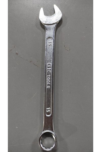 GK TOOLS 15 - 15 Mm Combined Key Star Open Mouth