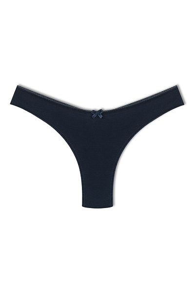 HNX 3-Piece Cotton High Waist Brazilian Cut Women's Panties