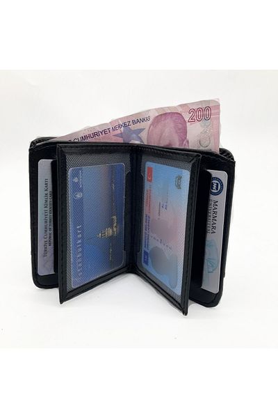 Şener collection Men's Wallet 12 Card Capacity Card Holder Wallet Useful Gift Men's Wallet