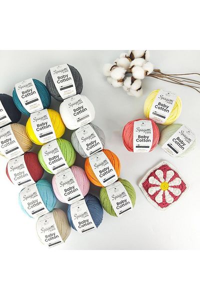 Spagettiyarn Βρεφικό Βαμβακερό Ανθρακί Πλεκτό Νήμα