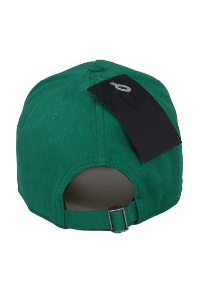 Trucker Garfield Model Hat - Replaceable Leather Patch - Cotton - Unisex - Green