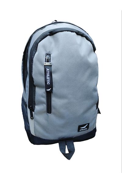 Dadacuq Unisex Γκρι Τριών Διαμερισμάτων Καθημερινό Σακίδιο Πλάτης Outdoor Ddcq-651