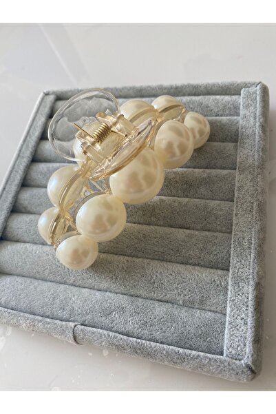 GİZAR AKSESUAR Model mare cu cataramă cu zăvor cu perle