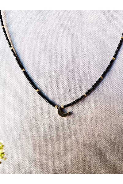 Çiğdem Tuhafiye Bead Detailed Sand Necklace
