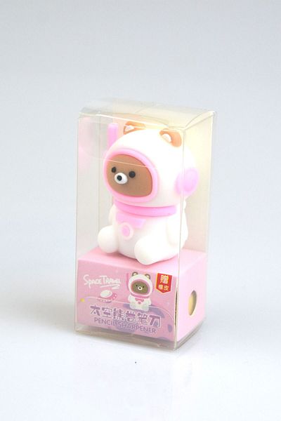 Kids Like Cute Teddy Bear Silicone Pencil Sharpener - Premium Quality