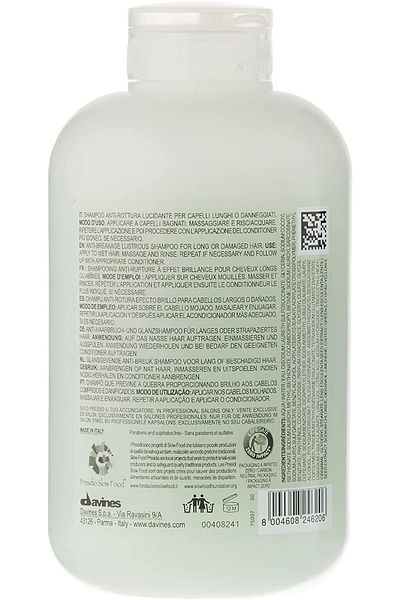 Davines Melu Vegan Shampoo - Special for Broken Hair, 250ml,8004608246206.75097