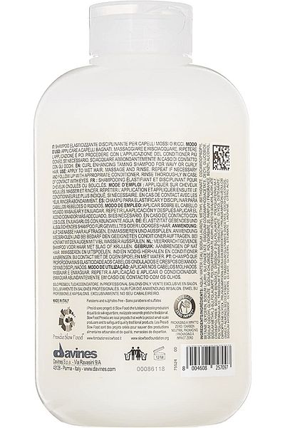 Davines Vegan Love Curl Shampoo - Moisture for Wavy Hair, 250ml8004608257097.75524