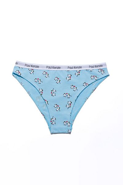 Paul Kenzie Γυναικεία Slip Panties με σχέδια - Couple Collection Penguin Love