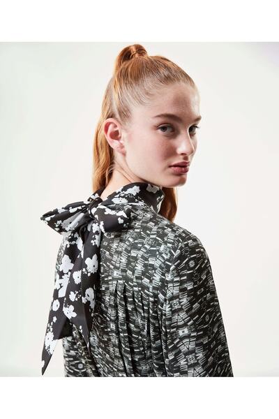 Machka Pattern Mix Dress