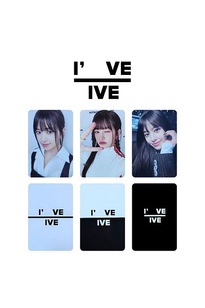 Kpop Dünyasi Ive Yujin ''I've Ive'' Album Card Set
