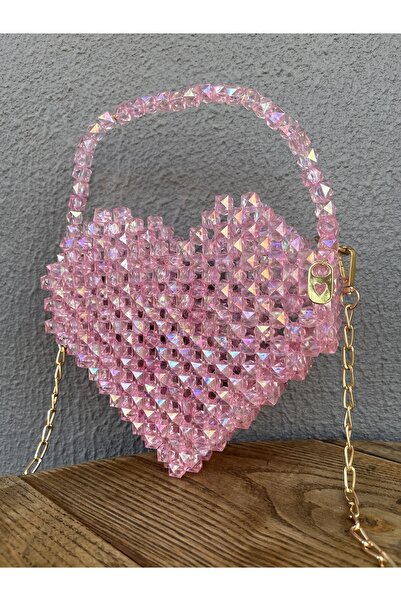 ZhvaWear Жіноча сумочка з відкритим рожевим серцем