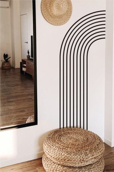 Sim Tasarım Half Arch Decorative Wall Sticker