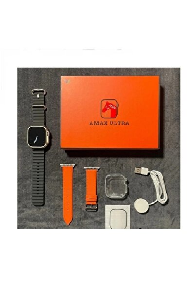 TEKNOVİSA Amax Ultra 49mm Akıllı Saat Çift Kordon