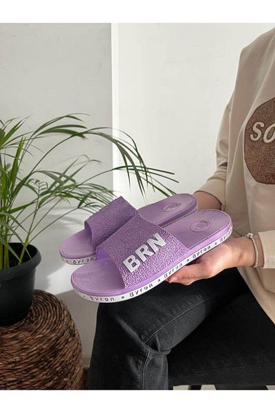 Behtah Kundura Unisex Anatomical Non-Slip Sole Bathroom Pool WC Daily Slippers Brn