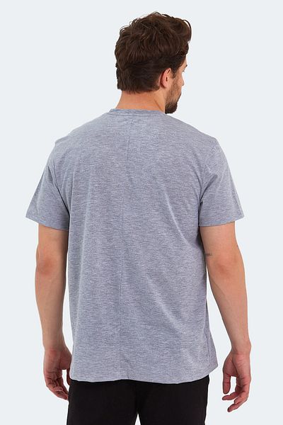 Slazenger Ανδρικό μπλουζάκι Karnen Over σε γκρι χρώμα