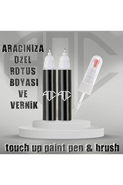 ARTOFCOLOUR Toyota 1k0 Elmas Gümüş Gri - Metal Stream Met Rötuş Kalemi Vernik...