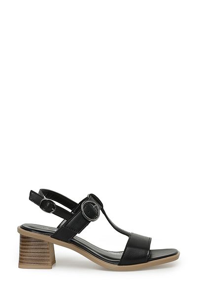 Polaris 319203.Z 3Fx Black Women's Heeled Sandals