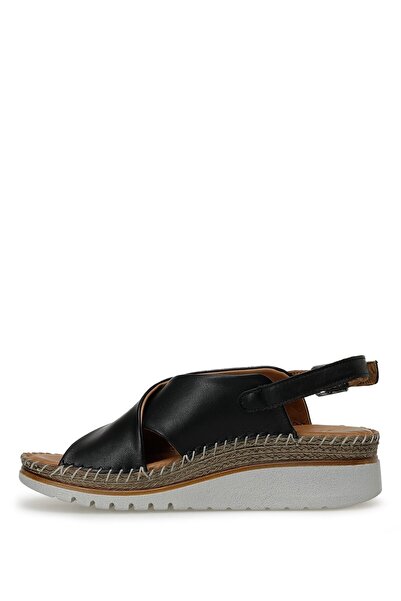 İnci Epps 3fx Siyah Kadın Comfort Sandalet