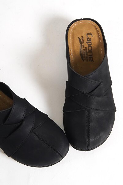 Capone Outfitters Anatomická měkká pohodlná podrážka na klínovém podpatku Mother pantofle