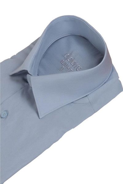 Modarar Cămașă gri pentru bărbați, slim fit, cu mânecă lungă Rar00733