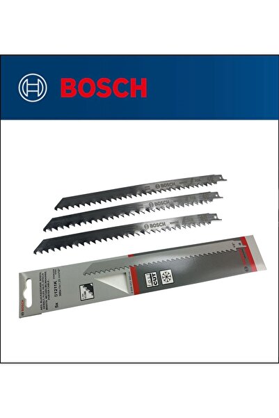 Bosch - Tilki Kuyruğu Bıçağı S 1211 K - Buz Ve Kemik Kesme 2608652900 3'lü Paket