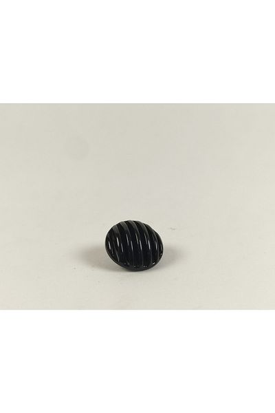 Kariyer Astar 20 Pieces in 1.5 Cm Black Pitting Patterned Snaps Package