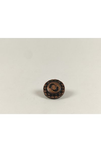 Kariyer Astar 40 Pieces in 1.5 Cm Copper Patterned Snap Package