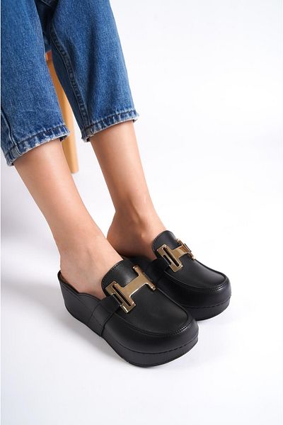 Capone Outfitters Anatomical Soft Comfortable Sole Wedge Heeled Mother Slippers