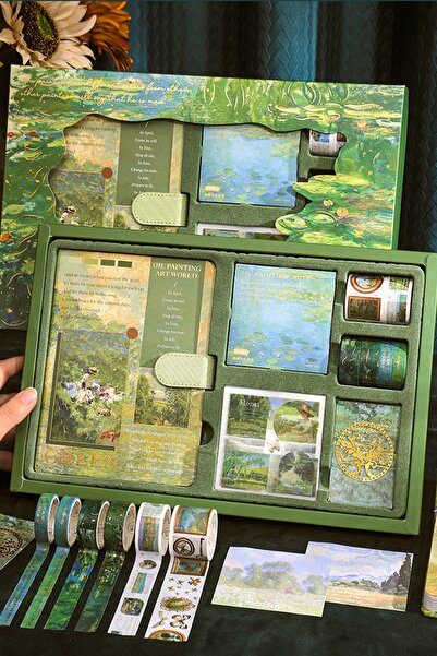 Vox Art Van Gogh - Monet - Journal Defter Hediye Seti