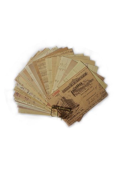 Vox Art Vintage Decorative Papers Set of 30