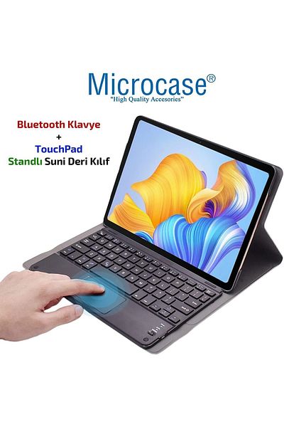 Microcase Honor Pad X8 - 10.1 Inch Tablet, Compatible Bluetooth, Touchpad and Keyboard + Stand Case - Bkk2