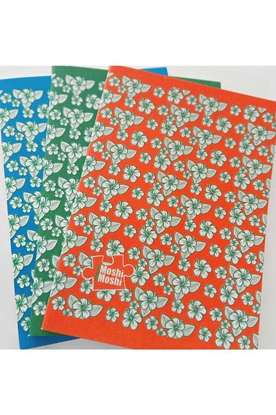 Moshi Moshi Moshi School Notebook A5 80 Sheets Checkered (3 Pieces)