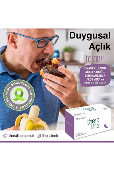 Theraline Calm & Relax Karışık Tıbbi Bitki Çayı 20li Süzen Poşet