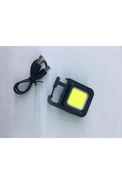 MEGAHAWK Napolyon Mini Cob Led Modlu Şarjlı Karabinalı Açacaklı