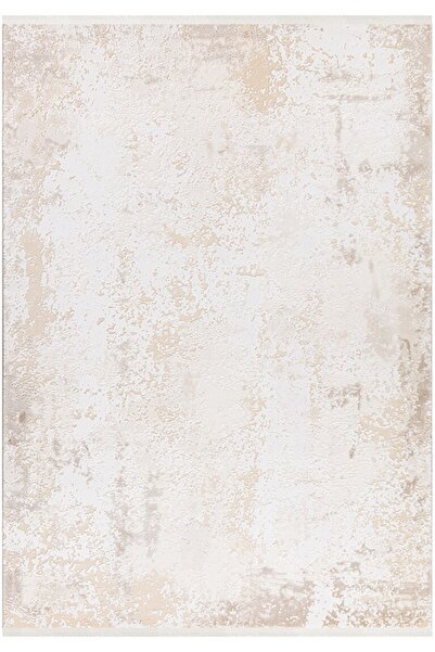 İpek Mekik Halı Gaspara 14557 Yumuşak Dokulu Etnik Ve Modern Desenli Makine Dokuması Halı