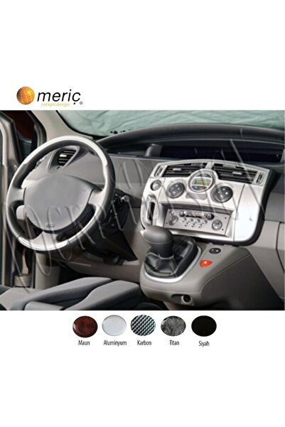 meriç cockpit design ميريتش ®   رينو سينيك توربيدو امامي مطلي الومنيوم 7 قطع ...